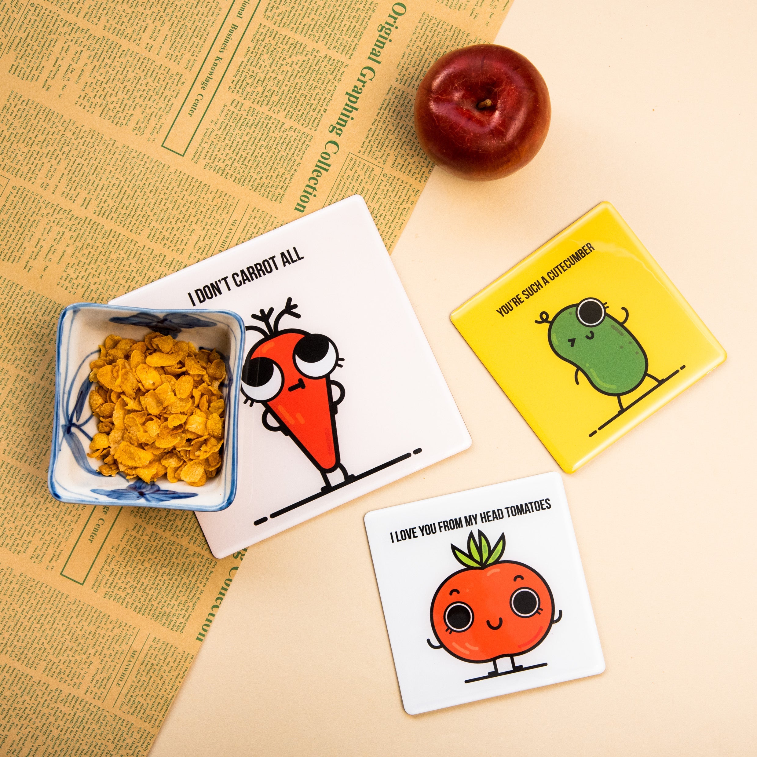 🍵 Add a Dash of Fun to Your Table with These Adorable Tea Coasters ...