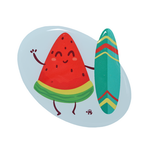 Surfing on a Watermelon - The Magnet Store